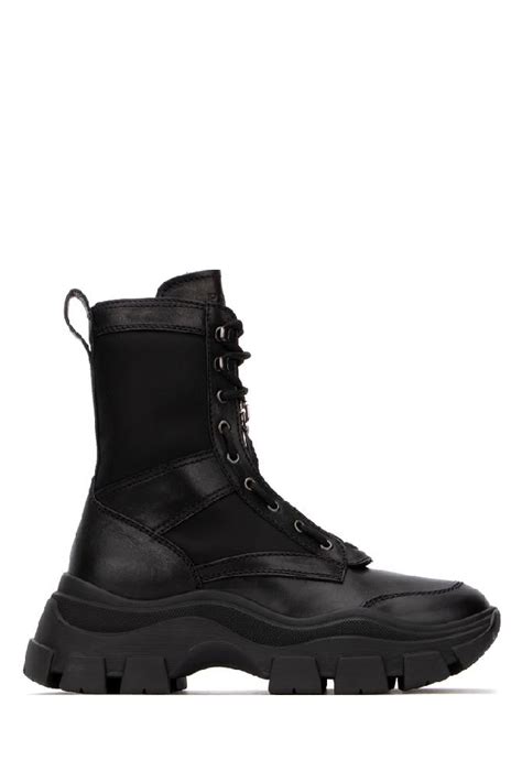 prada boots russian army|Prada chunky sole combat boots.